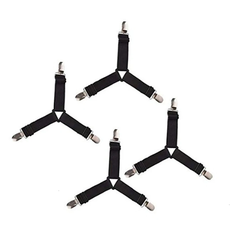 Простыня Нескользящая Зажим регулируемые сверхпрочные Захваты простыня ремень крепеж зажимы для матраца домашняя Организация 1 шт. 4 шт