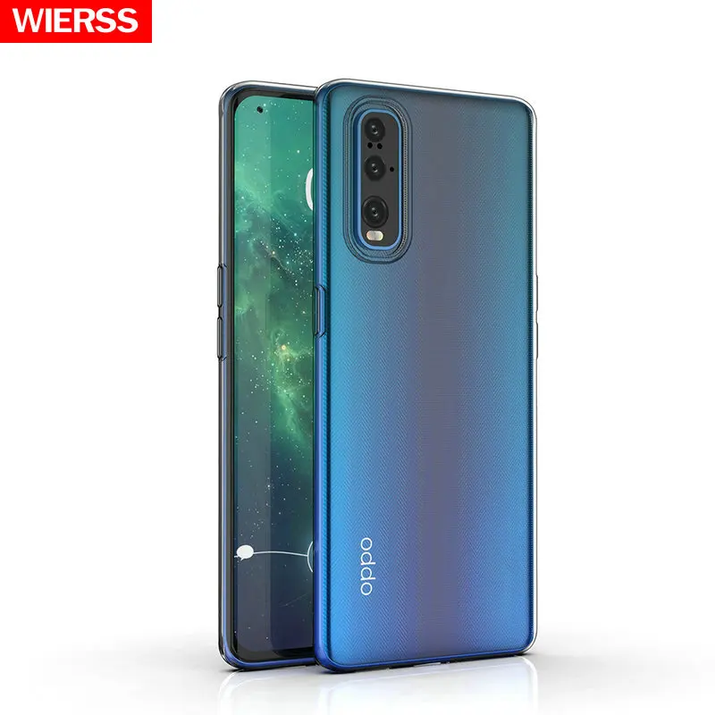 Прозрачный силиконовый чехол для Oppo Find X2 Pro | Мобильные телефоны и аксессуары