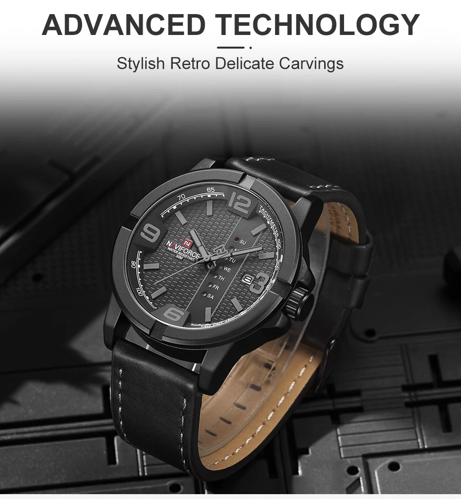 NAVIFORCE часы для мужчин, новинка, топ класса люкс, брендовые часы для мужчин, большой циферблат, спортивные наручные часы, водонепроницаемые кварцевые мужские часы, Relogio Masculino