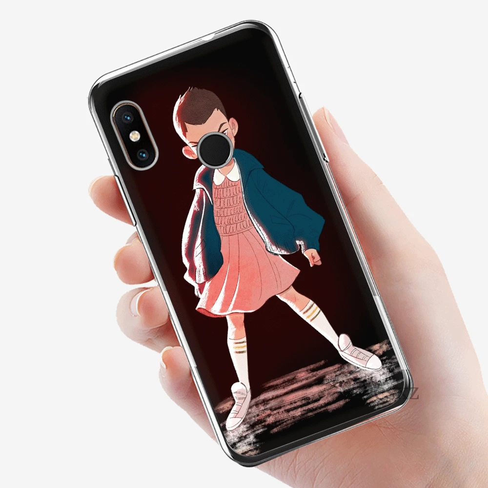 H6 Чехол милый мультфильм для Xiaomi mi 5 5S 6 6X8 SE A1 A2 Lite mi x 2S 6A 9 9se MAX 3 крышка странные вещи ТВ странные вещи плакат - Цвет: H6