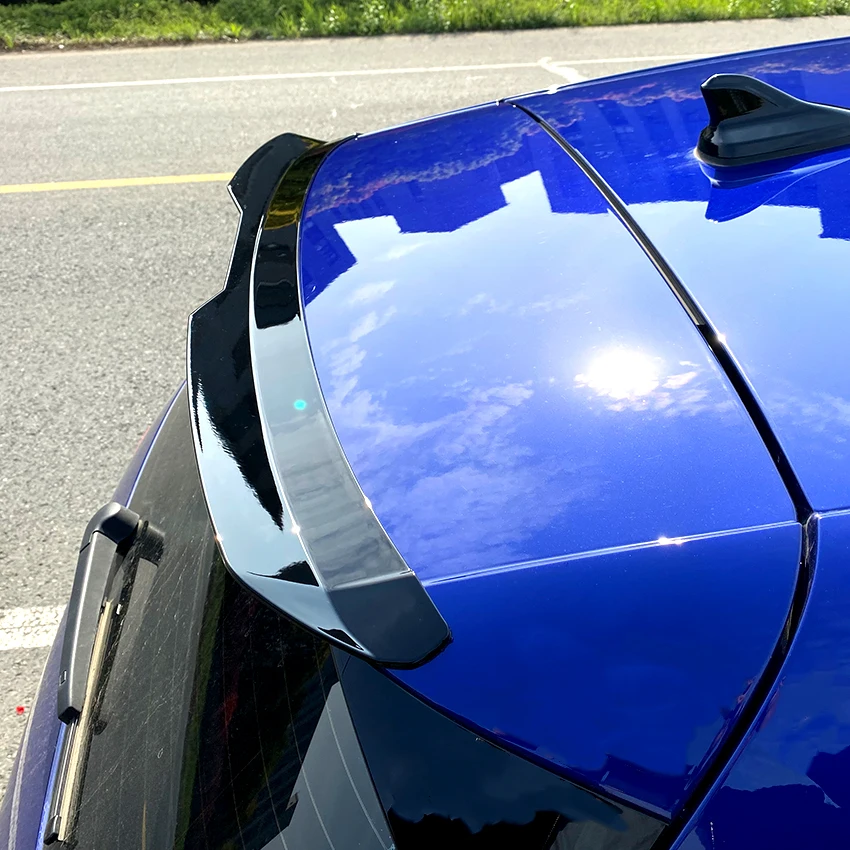 

For VW Volkswagen Golf 8 Golf MK8 2020 + MAX Rear Trunk Roof Spoiler Wing Stickers Accessories Car Styling