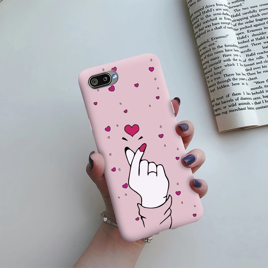 For OPPO A1K Phone Case Cute Cartoon Painted Cover Silicone Soft Coque For OPPO A1K RMX1941 A1K A1 k CPH1923 Funda OPPOA1K 6.1" phone pouches