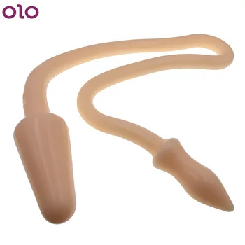 

90cm Dual Headed Anal Plug Long Double Dildo Prostate Massager Butt Plugs Sex Toys for Lesbian Gay Couples Vaginal Anus Dilator