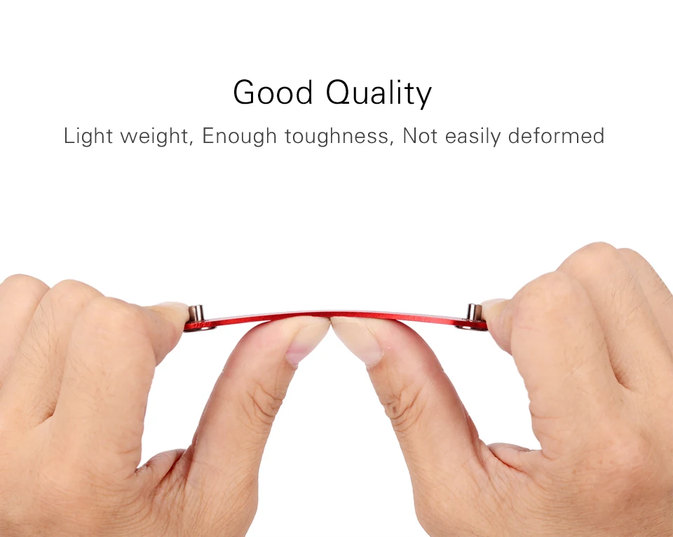 NewBring бумажники для ключей Алюминиевый металлический держатель EDC мужчин умная