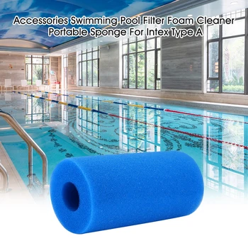 

Reusable Sponge Cleaner Column Accessories Washable Durable Long Lasting Swimming Pool Filter Foam High Density For Intex Type A
