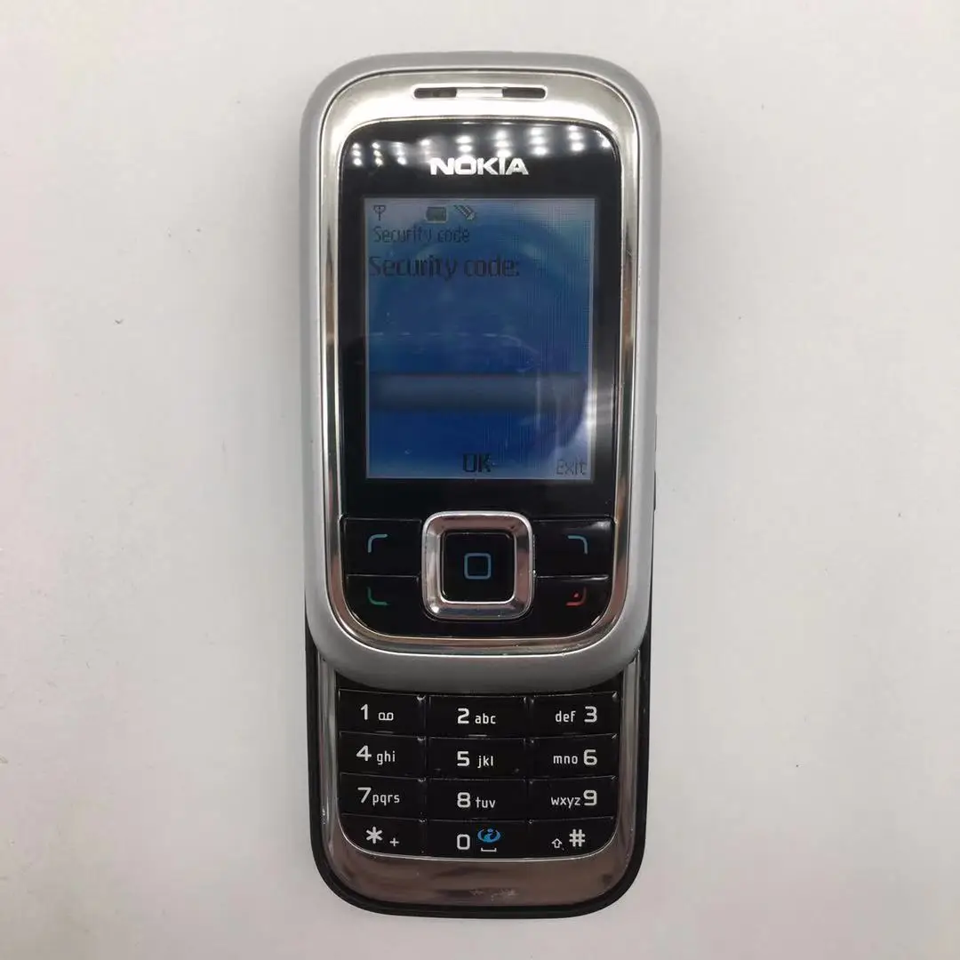 Nokia 6111 Refurbished-Original Unlocked  2G GSM 900/1800/1900 Slide cover Mobile Phone 1 year Warranty Free Shipping Fast iphone 8 refurbished