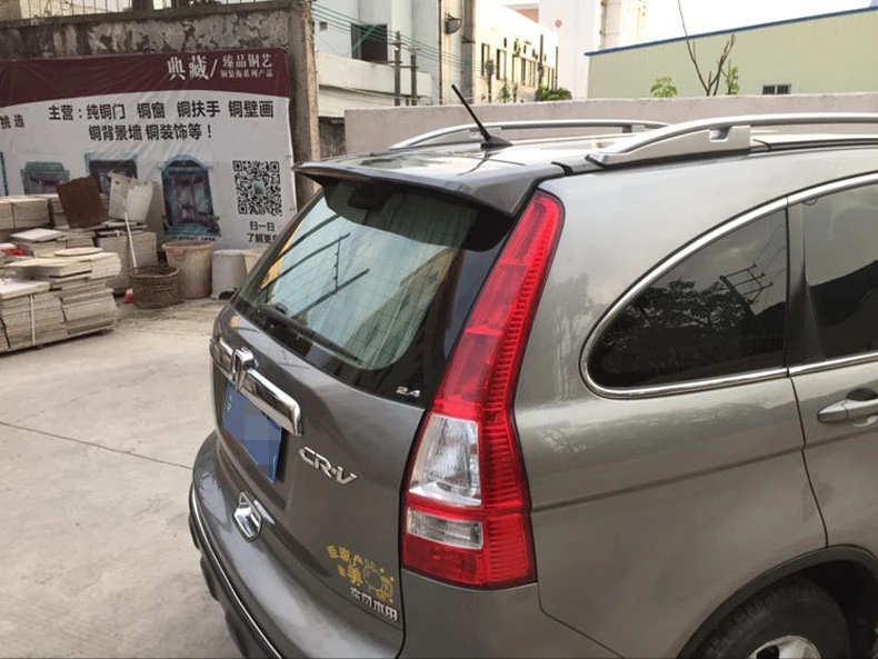 Для Honda спойлер CRV 2007 2011 ABS Материал заднее крыло автомобиля праймер цвет задний на