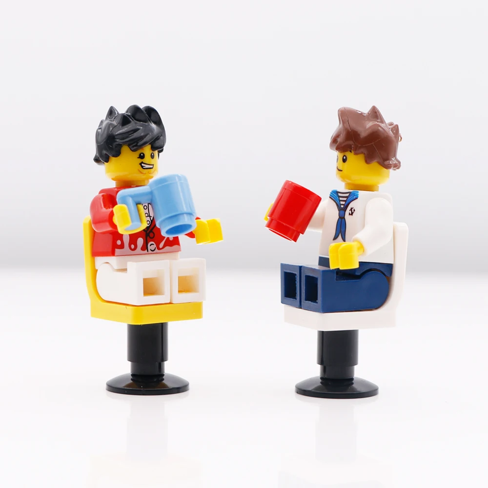 City Accessories Building Blocks Laptop Office House Computer Suitcase MOC Brick Toys For Children Compatible LegoINGlys Friends (1)