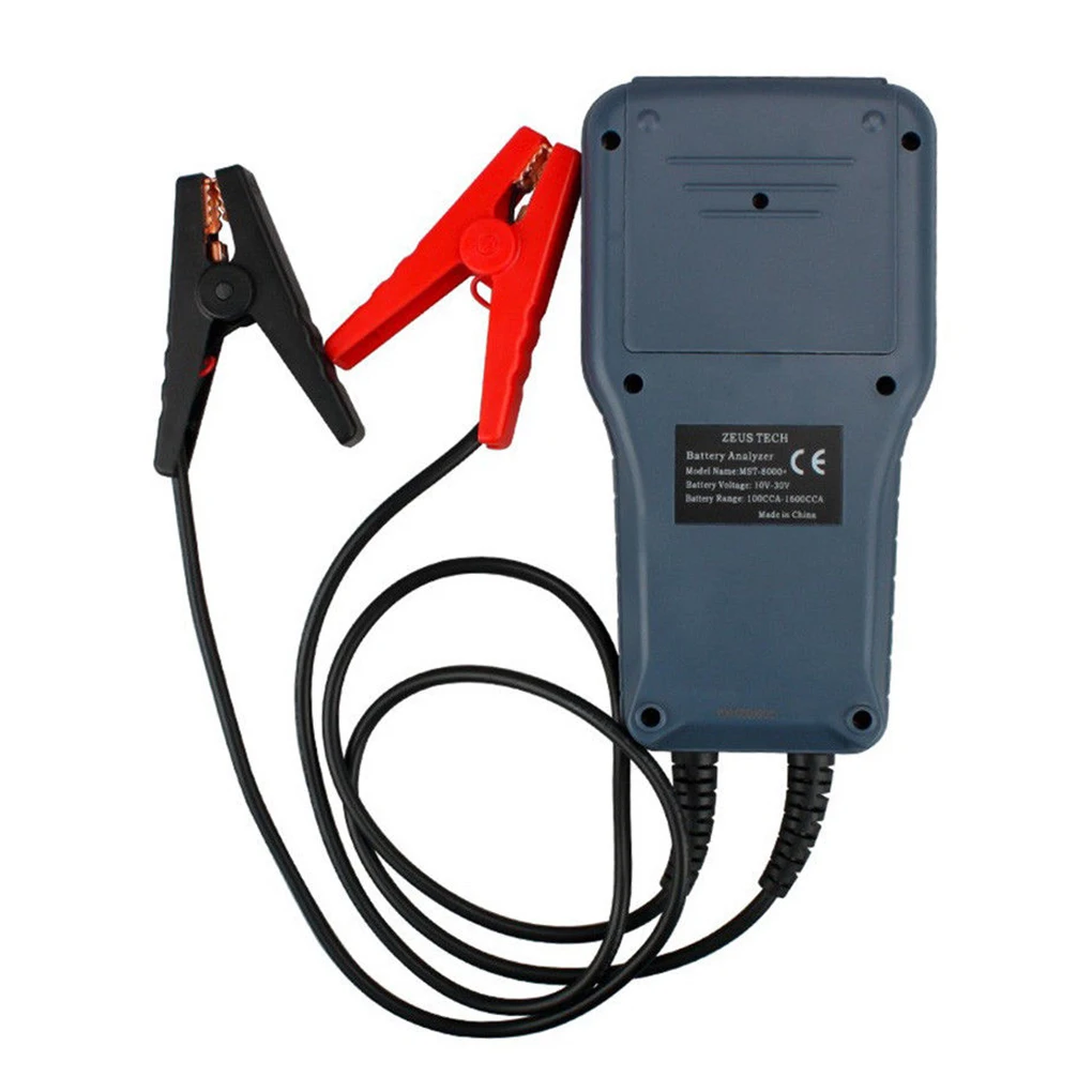 12V 24V Авто Цифровой анализатор батареи автомобиль мотоцикл Скутер Батарея Напряжение тестер параметров