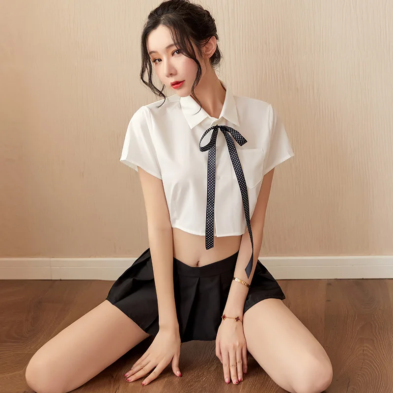 

Erotic Cosplay Sexy Costume Porno Schoolgirl Uniform Sexy Skirt Set Role Play Student Uniform Japanese Naughty Lingerie Sex Play