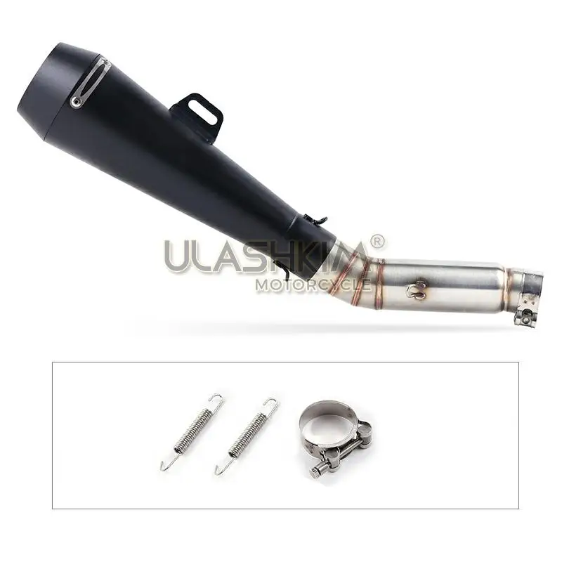 Выхлопная труба глушителя мотоцикла средняя без шнуровки для HONDA CBR400 CB500R CBR500R 2013
