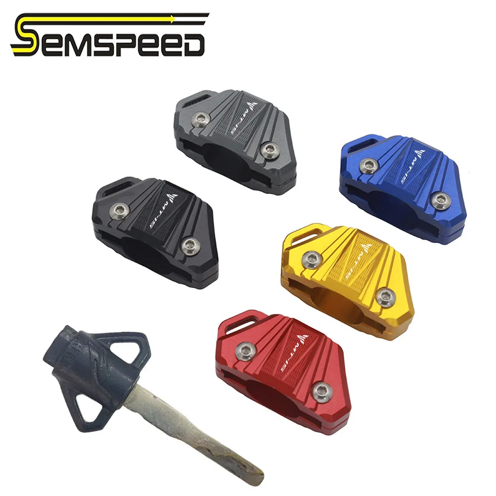 SEMSPEED 1 шт. задний логотип мотоцикла запасные ключи необработанное лезвие пустой