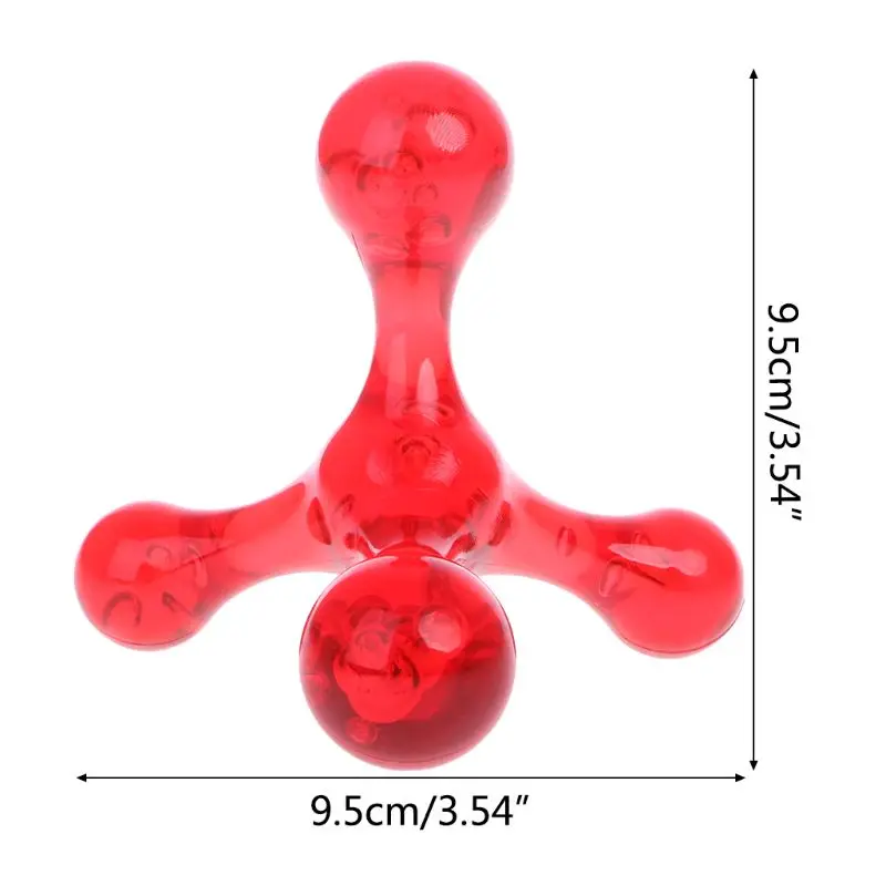 Полезная ручной массажер Arm задняя нога голова ноги точки акупунктуры массажер инструмент X5XC
