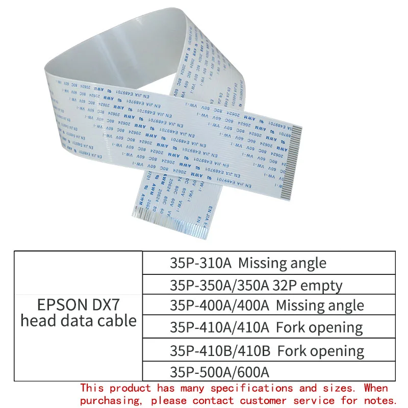 

hot sale!!35pin dx7 print head date cable for DX7 printhead inkjet printer cable