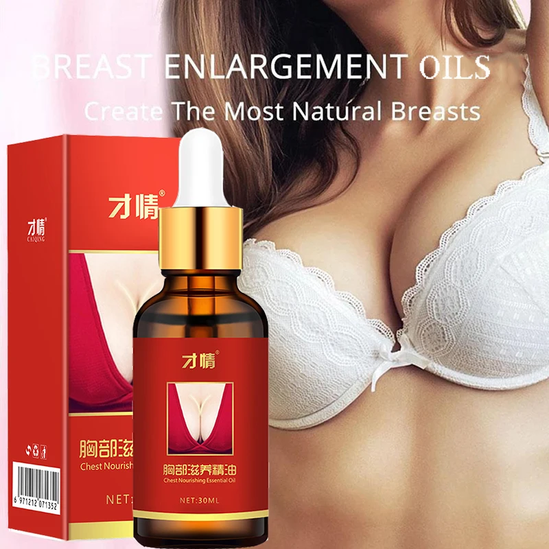 

New Breast Enlargement Essential Oil Frming Enhancement Breast Enlarge Big Bust Enlarging Bigger Chest Massage For Women 30 ML