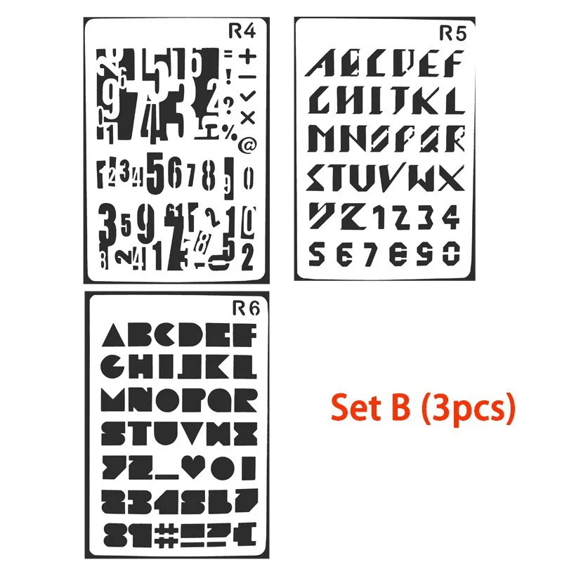 DIY Craft Layering Stencils Template For Walls Painting Scrapbooking Stamping