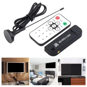 

New USB 2.0 TV Tuner Digital DVB-T SDR+DAB+FM HDTV Receiver SDR TV Stick RTL2832U+FC0012 High Quality