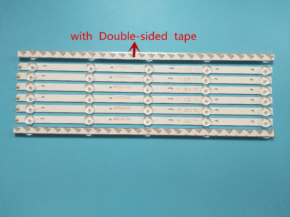 LED Backlight Strip - Compatible with 43PFT4001, 43PFT6100, 43PHT4001, 4708-K420WD-A3213K01, K420WD7, TH-43D580C, K430WD7 -A1213K04 Description Image.This Product Can Be Found With The Tag Names Computer Cables Connecting, Computer Peripherals, Led backlight strip, PC Hardware Cables Adapters