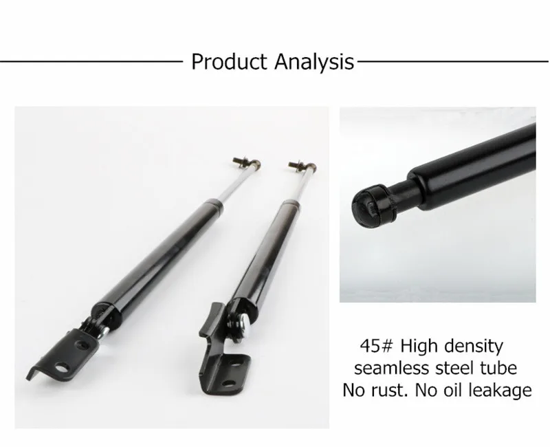 2 шт. Автомобильный газовый шок капот амортизатор стойки демпфер багажник Лифт поддержка для Honda Elysion гидравлическая углеродистая сталь стержень автомобильные аксессуары