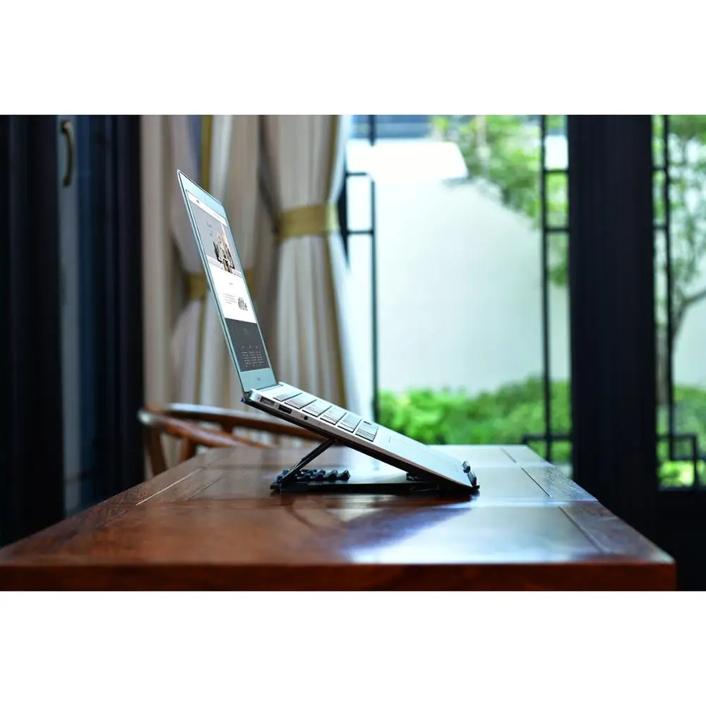 Складная Алюминиевая Подставка для ноутбука 6 дюймов регулируемая вентилируемая