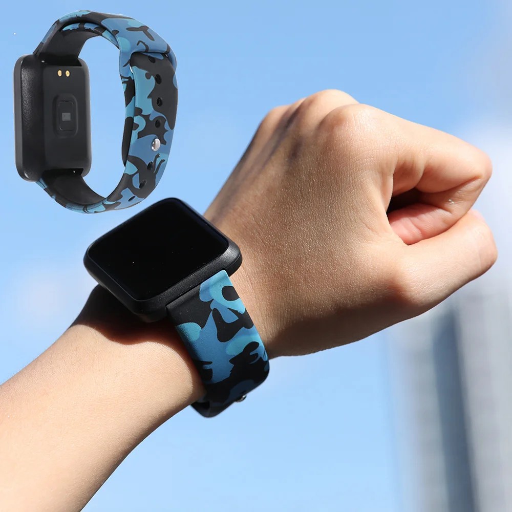 20 мм силиконовый ремешок для часов Amazfit Bip/Amazfit GTR 42 мм Garmin Vivoactive 3/HR сменный ремешок 22 мм для LG G Watch/FITVII gps