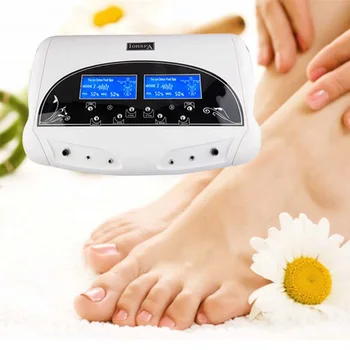 

Dual Users Negative Hydrogen ionic Foot Bath Cell Cleanse Ion Detox Machine