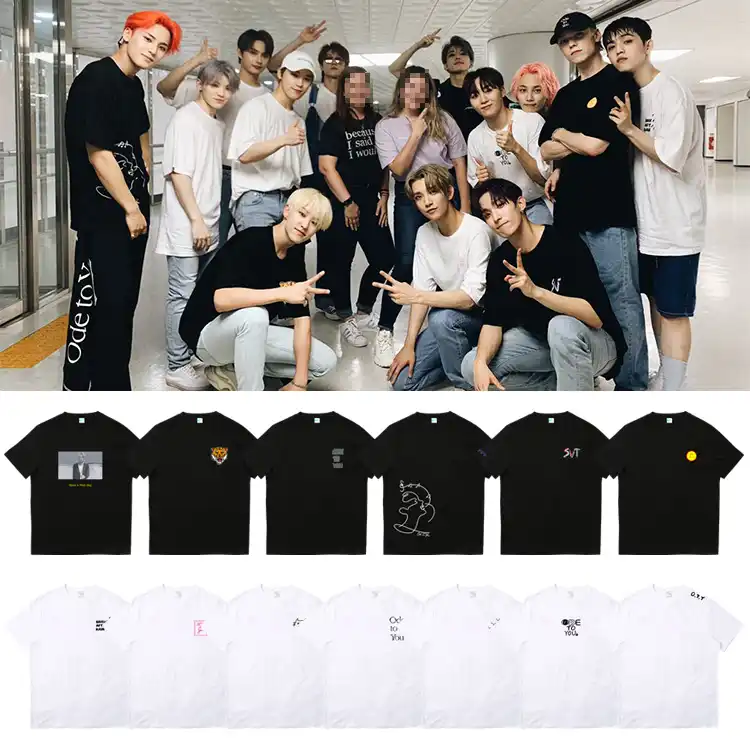 Kpop Seventeen World Tour Ode To You T Shirt Unisex Casual Crew Neck Tee Tops T Shirts Aliexpress Kpop Seventeen World Tour Ode To You T Shirt Unisex Casual Crew Neck Tee Tops T Shirts Aliexpress