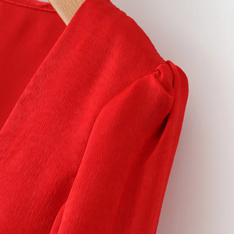 GOPLUS 2020 весенне осенние винтажные атласные блузки женские рубашки с круглым