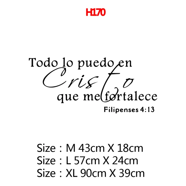 Large Spanish Quotes Phrase Wall Decals Wallpaper Vinyl Stickers For Office Room Decal Wall Sticker Home Decoration Poster Mural H170