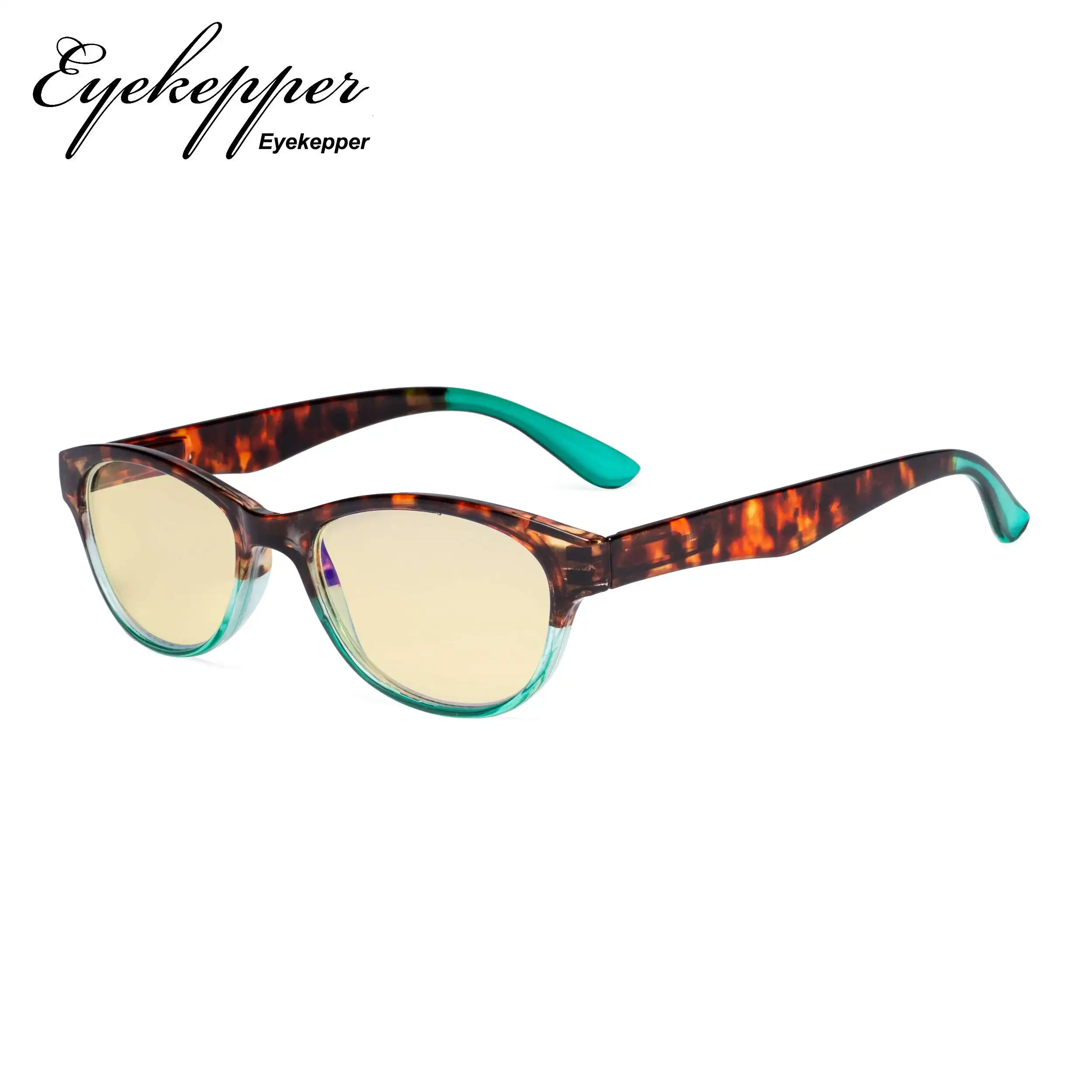 TM074D Eyekepper, женский синий светильник, блокирующие очки для чтения с желтыми фильтрующими линзами
