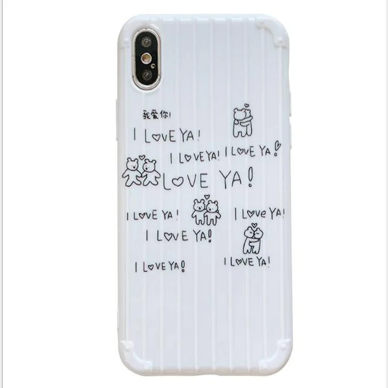 Vintage Handwriting White Silicone Case For Iphone 8 PLus Case For Iphone XS MAX Case 11 Pro Max XR X XS 7 Plus