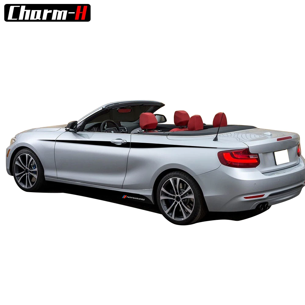 Наклейки для BMW F22 F23 2 Series виниловые Стикеры с акцентом на боковых