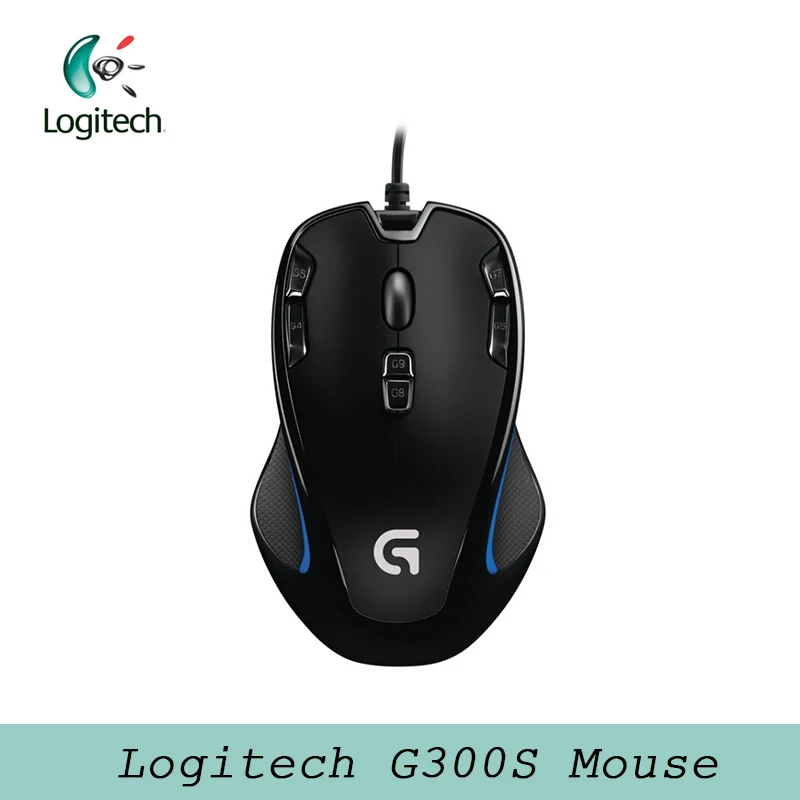 Мышь Logitech G300S Проводная игровая 2500DPI 9 перезаряжаемых программируемых кнопок |