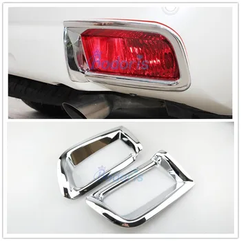 

For Toyota Land Cruiser 150 Prado FJ150 2010-2017 2018 2019 Rear Fog Lamp Cover Light Frame Trim Chrome Car-Styling Accessories