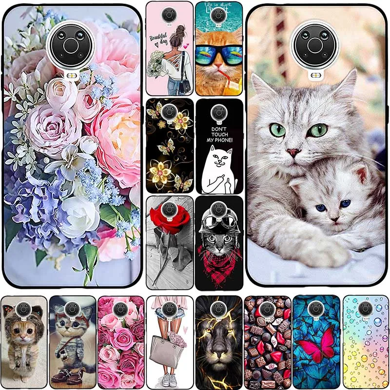 REY Cover In Gel TPU Trasparente Per Nokia G10/G20 – Ultra Sottile 0,33 Mm - 6