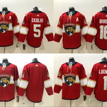 Сшитая футболка для мужчин и взрослых#5 Aaron Ekblad 16 Aleksander Barkov 1 Robo Luongo