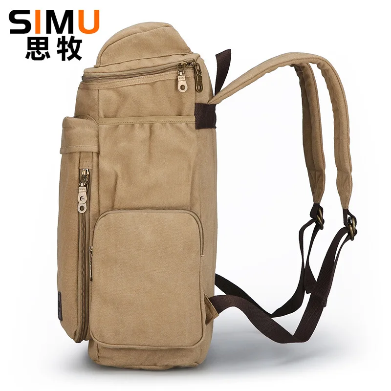 

New Style Men Backpack Casual Travel Outdoor Bag Retro Canvas MEN'S Backpack Women's Backpack