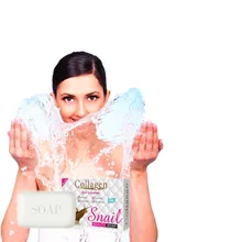 Новое очищающее мыло для лица, Белковая эссенция улиток, чистый день, белая гладкая и нежная кожа, удаляет клещей, предотвращает угревую сыпь, укрепляет