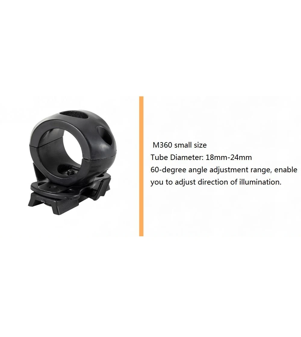 Alonefire M360 Helmet Flashlight Mount Light Mount Helmet Accessories Quick Release Pack of 3 Alonefire M360 Helmet Flashlight Mount Light Mount Helmet Accessories Quick Release Pack of 3