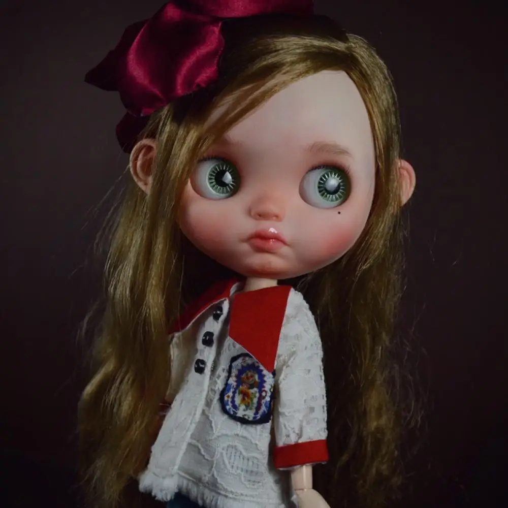 1/6 BJD 30CM Doll toys 19 joint Top Quality Chinese Doll BJD Ball Joint Doll Live style Pouting angry expression blyth doll