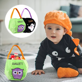 

1 Set Lightweight Durable Indispensable Portable Capacious Candy Bag Halloween Bag