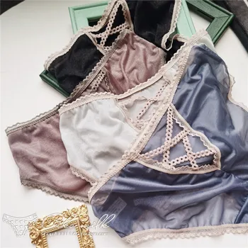 

High Quality Sexy Briefs Women's 2020 Fashion New Comfortable Breathable Panties Girl Solid Color Antibacterial Panties Women