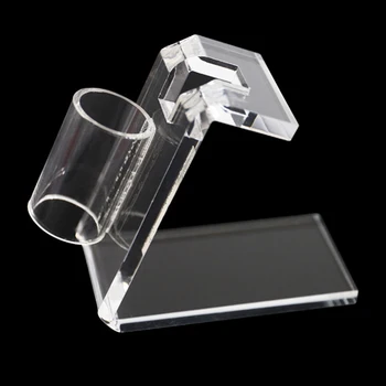 

1Pcs Eyebrow Lip Tattoo Pen Machine Gun Holder Acrylic Transparent Stand Makeup Essential Accessory Professional High Quality
