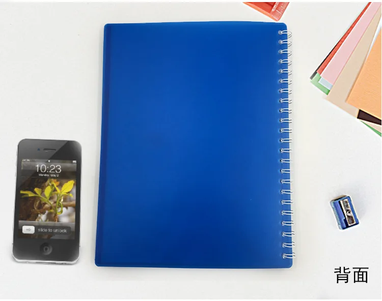 Taobao Foreign Trade Currently Available Supply Pp Coil Info Booklet A4 Transparent 20 Pages Folder Students cha ye jia