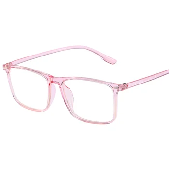 

Anti Blue Light Square Eye Glasses Frame Women Men Vintage Rectangle Tr90 Ultlight Computer Eyeglasses Student Optical Frames