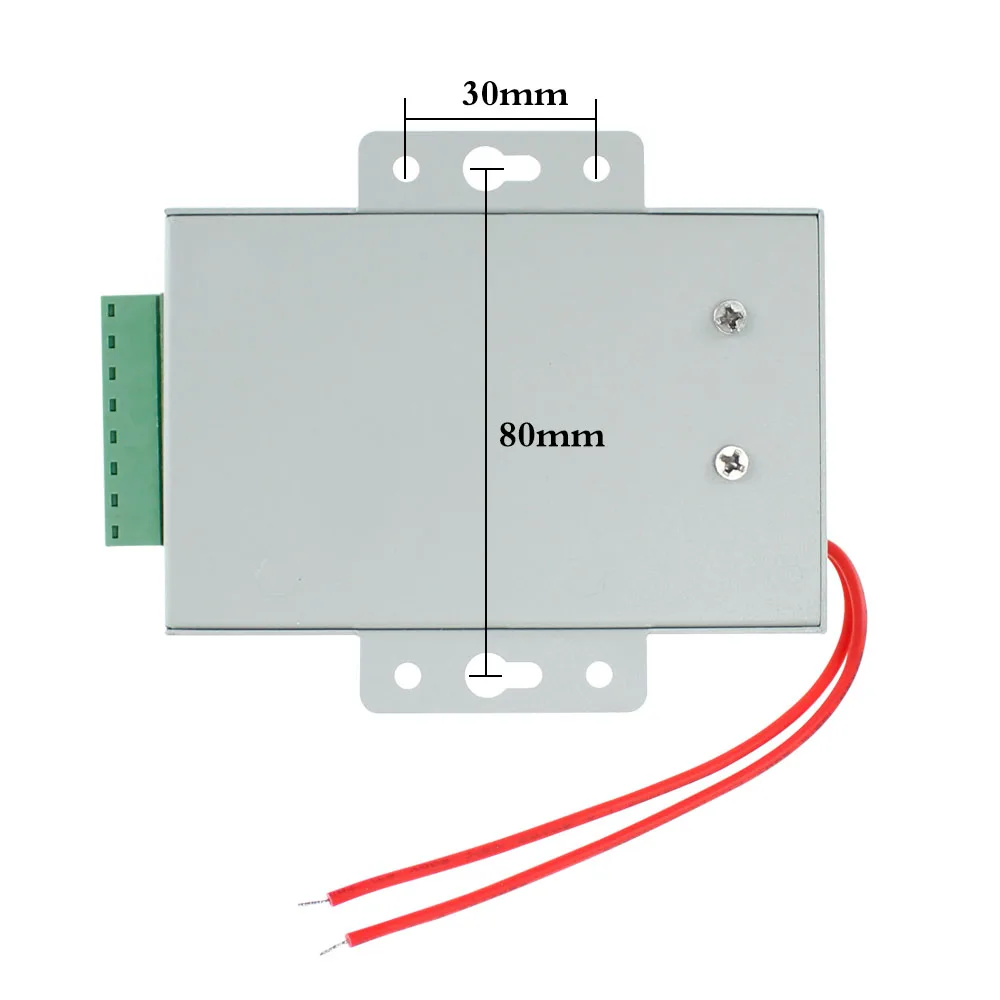 DC12V 3A Access Control System Power Supply Switch AC AC110V-260V Input Time Delay for Door Locks Video Intercom System K80 access control power supply