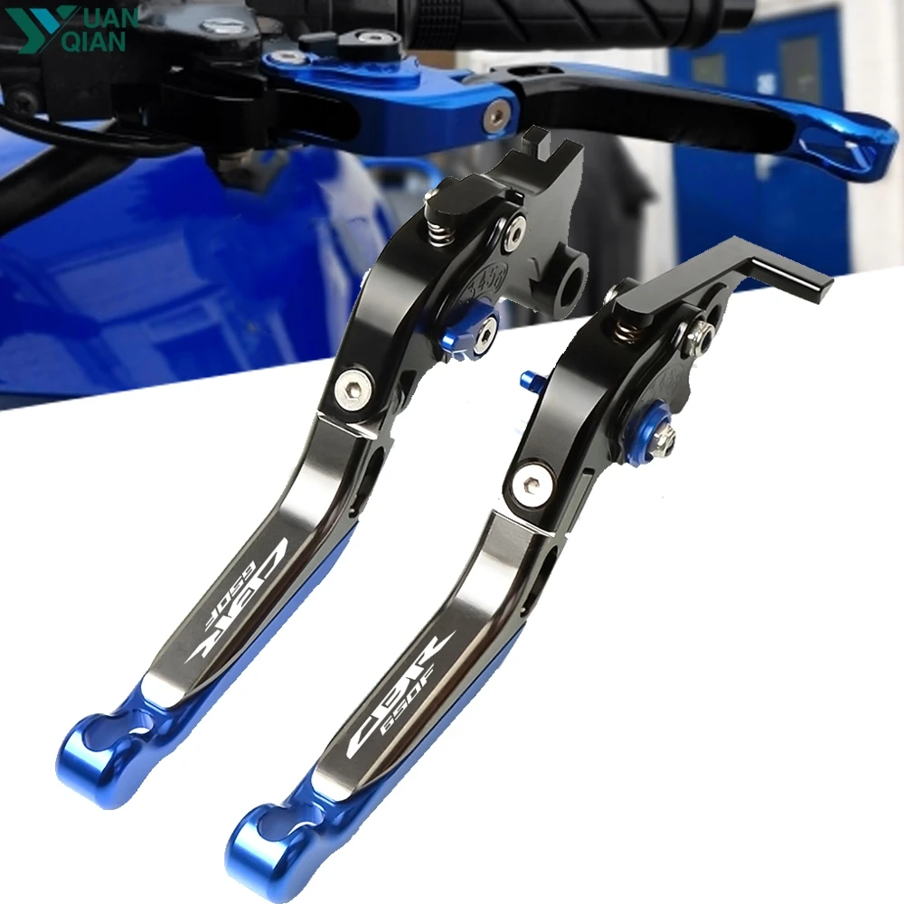 Для Honda CBR650F CBR 650 F CBR 650F CNC алюминиевые регулируемые, для гонок мотоцикла тормозные рычаги сцепления