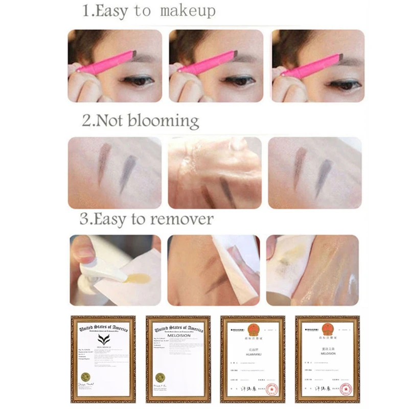 Карандаш для бровей Водостойкий карандаш Sourcil Brow Pencil стойкий макияж Lapiz De Ojos Crema Kosmetyki Do Brwi 1 шт