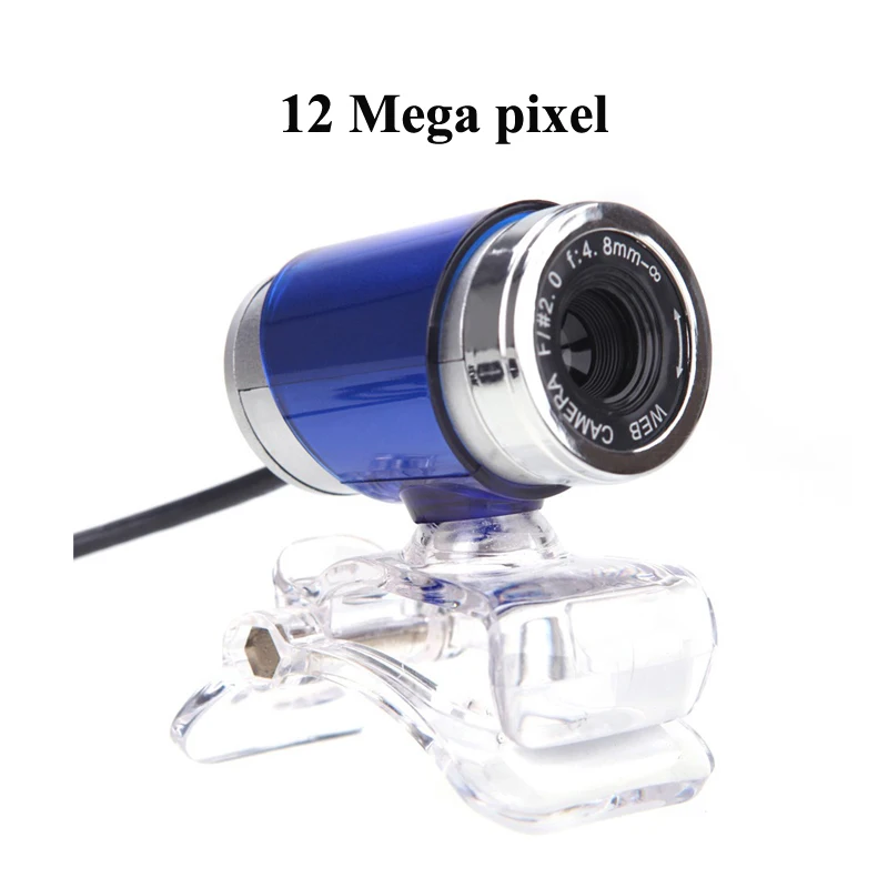 0.3MP/12MP 30fps USB ip-камера веб-камера клип на рабочий стол для ПК компьютера - Цвет: 12 Mega pixel