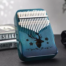 

17 key Kalimba Thumb Piano High-quality Wood Musical Instrument Christmas Gift Among Us Kalimba Kimi Original 17 Tone Thumb